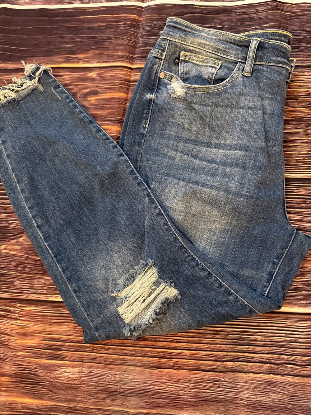 Distressed Judy Blue Jeans